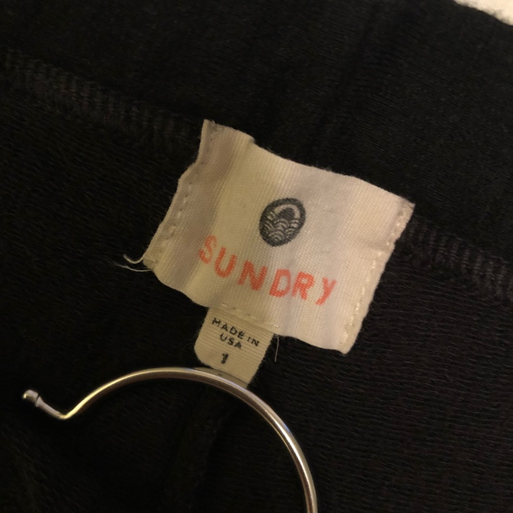 Sundry Black jogger Leggings